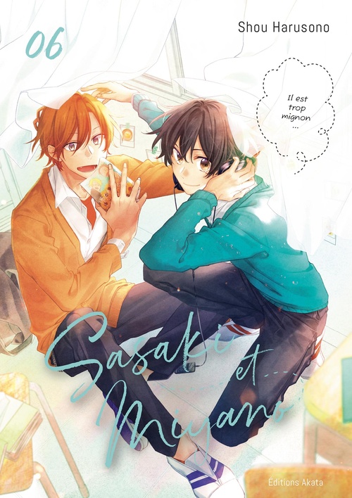Couverture ebook de Sasaki et Miyano - Tome 6 (VF), de Shou Harusono