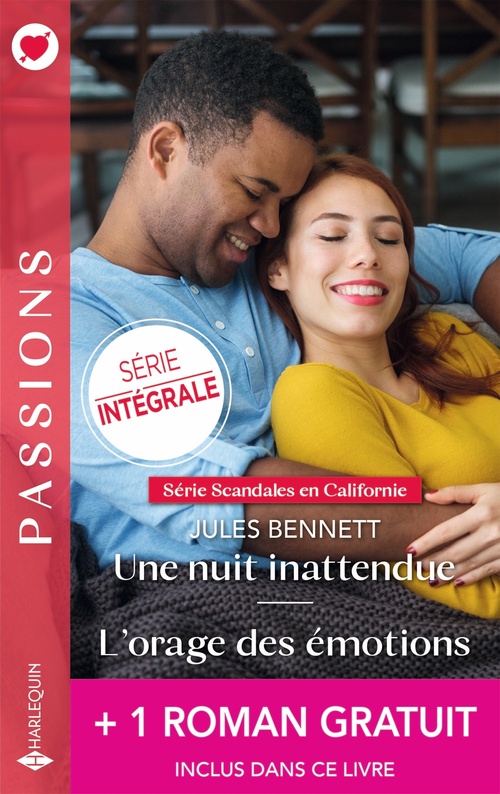 ebook cover of Une nuit inattendue - L'orage des émotions + 1 titre gratuit, by Jules Bennett, Fiona Brand