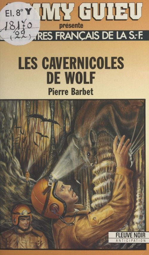 Couverture ebook de Les cavernicoles de Wolf, de Pierre Barbet