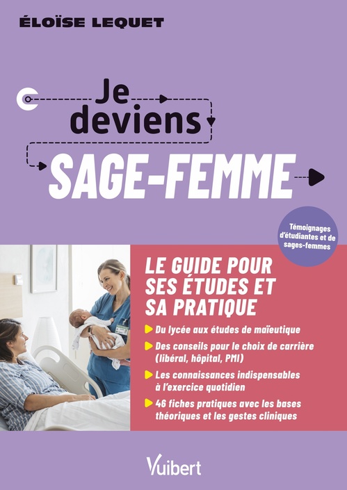 Couverture ebook de Je deviens sage-femme, de Eloïse Lequet