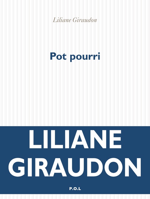 ebook cover of Pot pourri, by Liliane Giraudon