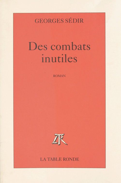 Couverture ebook de Des combats inutiles, de Georges Sedir