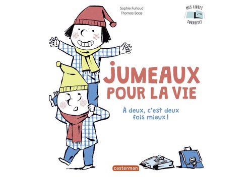 Couverture ebook de Mes Livres Surprises - Jumeaux pour la vie, de Sophie Furlaud, Thomas Baas