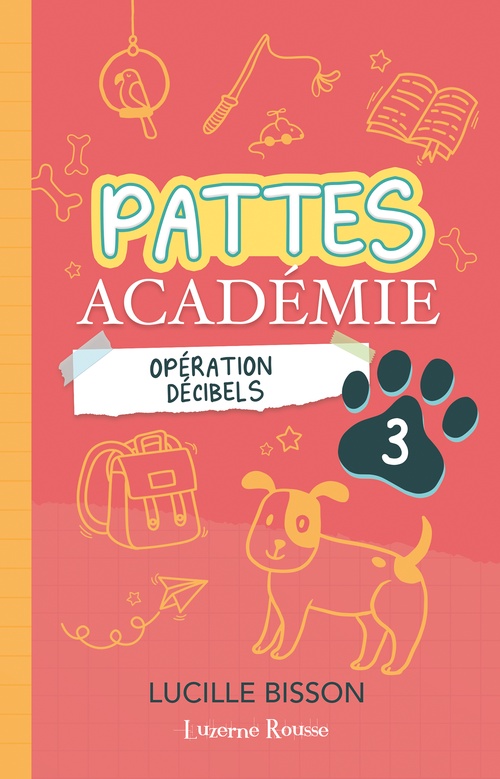 ebook cover of Opération Décibels, by Lucille Bisson