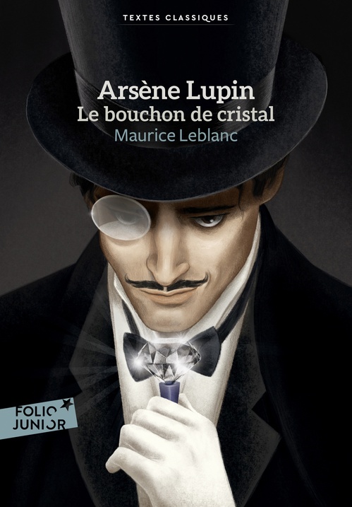 ebook cover of Le bouchon de cristal, by Maurice Leblanc