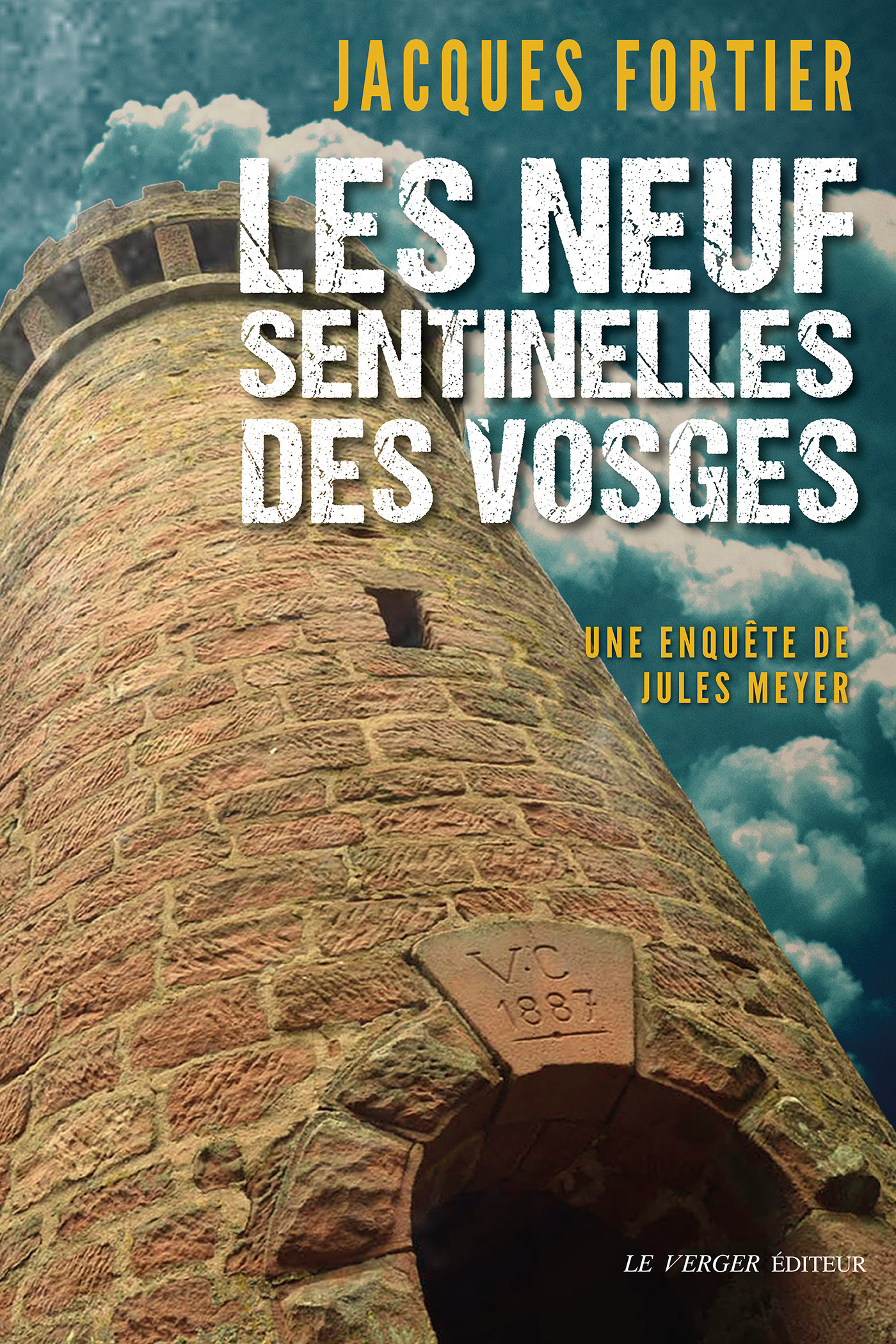 Couverture ebook de Les neuf sentinelles des Vosges, de Jacques Fortier