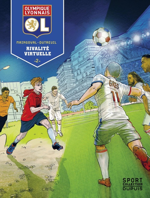 Couverture ebook de Olympique Lyonnais - Tome 2 - Rivalité virtuelle, de François Maingoval