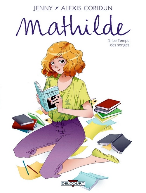 ebook cover of Mathilde T02 - Le Temps des songes, by Alexis Coridun, Jenny, Néphyla