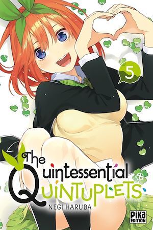 ebook cover of The Quintessential Quintuplets T05, by Negi Haruba