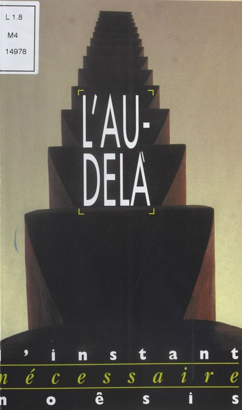 ebook cover of L'Au-delà, by Bertrand Vergely