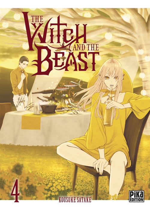 Couverture ebook de The Witch and the Beast T04, de Kousuke Satake