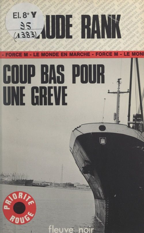 Couverture ebook de Coup bas pour une grève, de Claude Rank