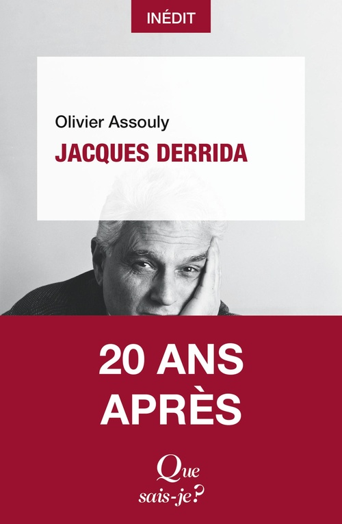 Couverture ebook de Jacques Derrida, de Olivier Assouly