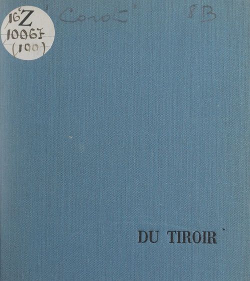 Couverture ebook de Célébration du tiroir, de Anne-Marie Corot