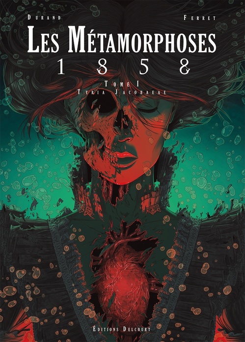 Couverture ebook de Les Métamorphoses 1858 T01 - Tyria Jacobaeae, de Alexie Durand