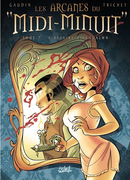 Couverture ebook de Les Arcanes du Midi-Minuit T07 - L'affaire Rivendalwn, de Christian Gaudin