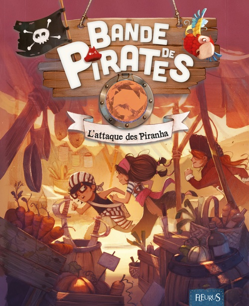 ebook cover of L'attaque des Piranha, by Olivier Dupin, Juliette Parachini-Deny, Jérôme Pélissier