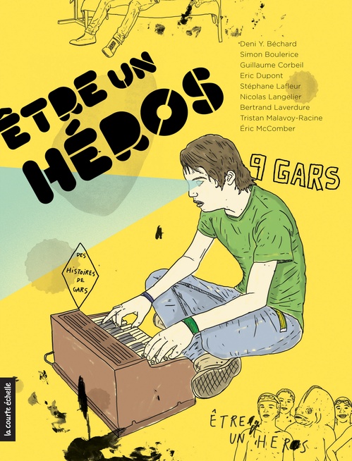 ebook cover of Être un héros, by Deni-yvan Béchard
