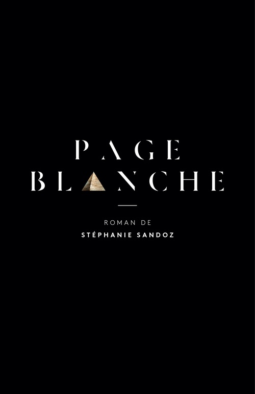 Couverture ebook de Page blanche, de Stephanie Sandoz