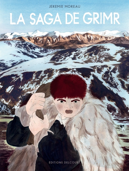 Couverture ebook de La saga de Grimr, de Jérémie Moreau