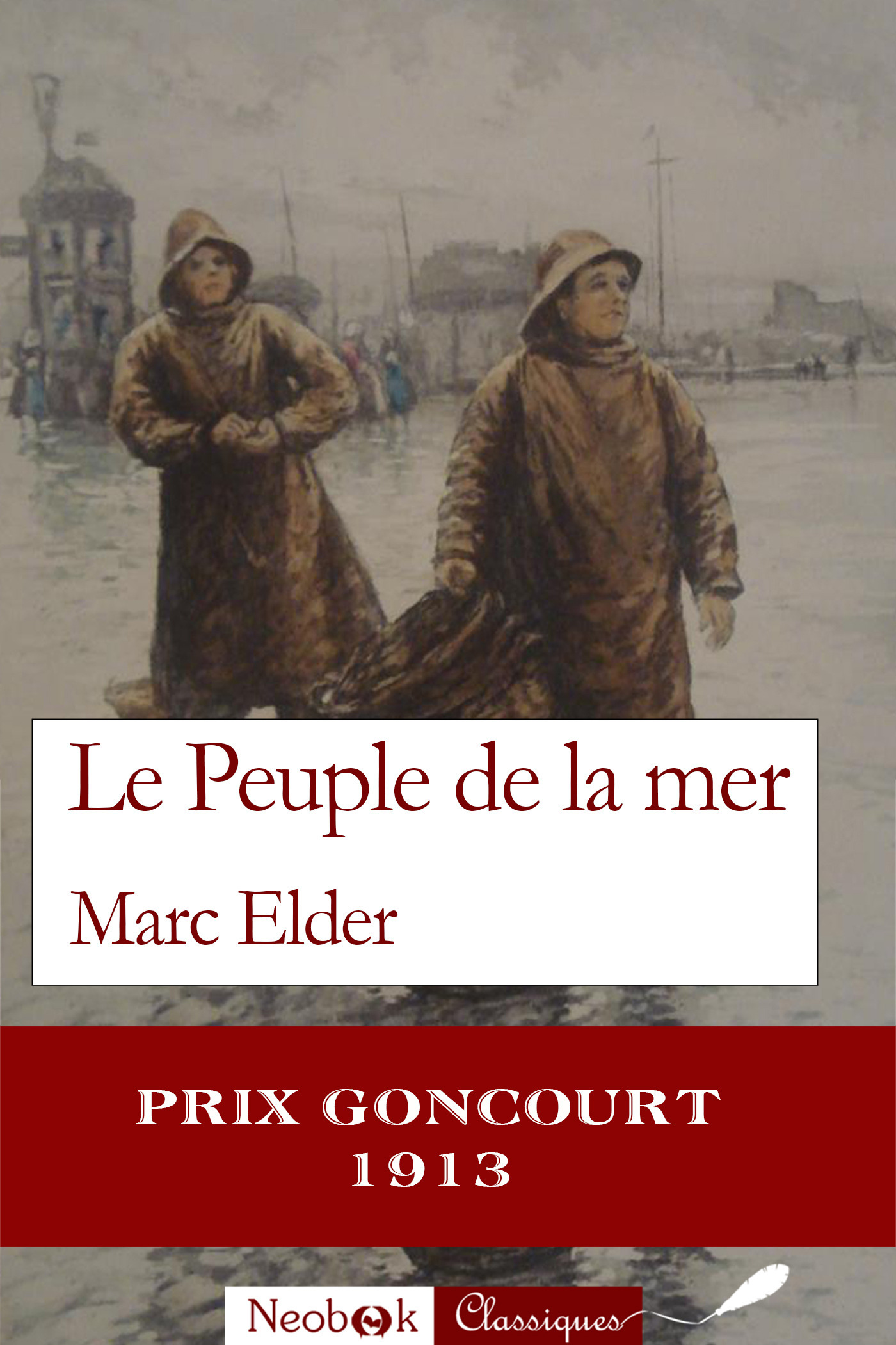 Couverture ebook de Le Peuple de la mer, de Marc Elder