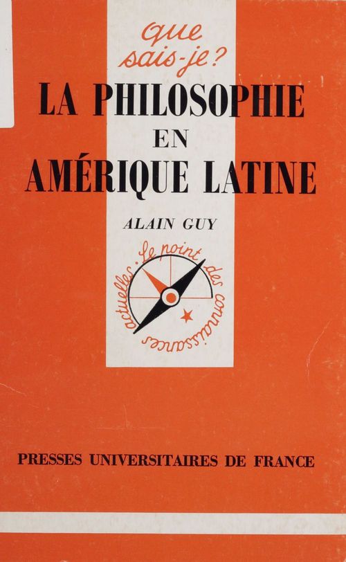 Couverture ebook de La Philosophie en Amérique latine, de Alain Guy