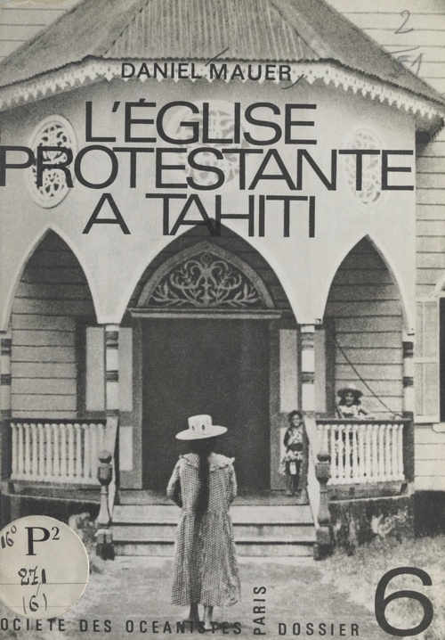 ebook cover of L'église protestante à Tahiti, by Daniel Mauer