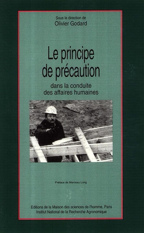 Couverture ebook de Le principe de précaution dans la conduite des affaires humaines, de Olivier Godard
