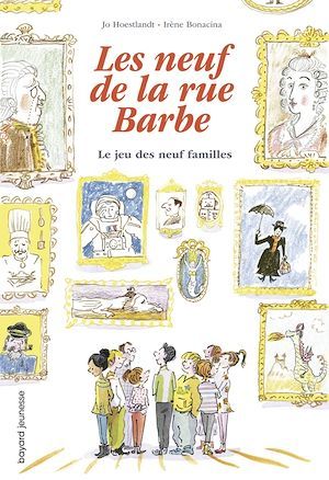 ebook cover of Les 9 de la rue Barbe, Tome 03, by Jo Hoestlandt, Irène Bonacina