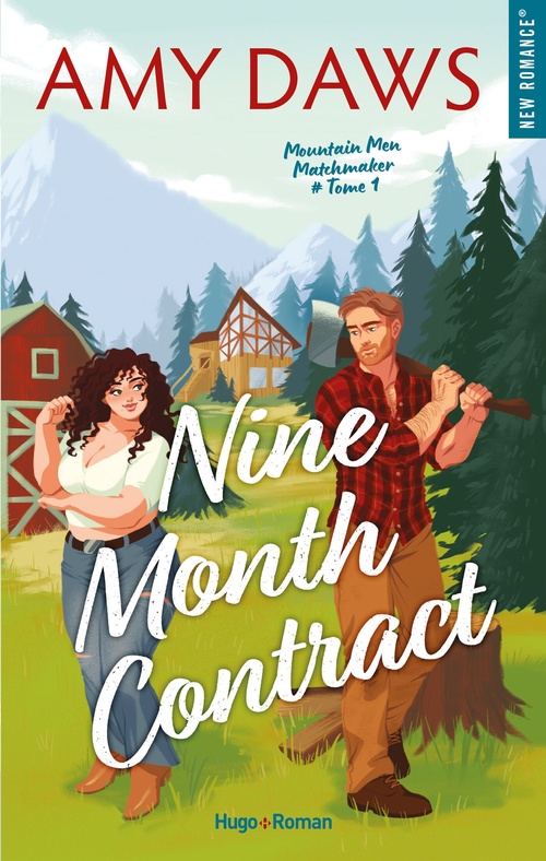 ebook cover of Nine Month Contract, by Amy Daws