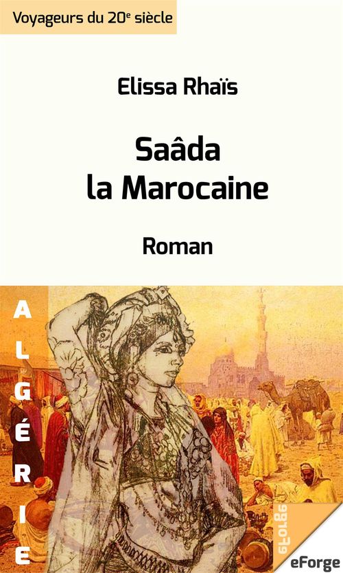 ebook cover of Saâda la Marocaine, by Elissa Rhais