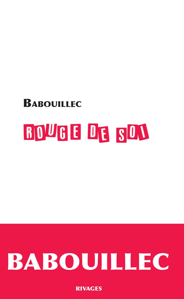 ebook cover of Rouge de soi, by Babouillec