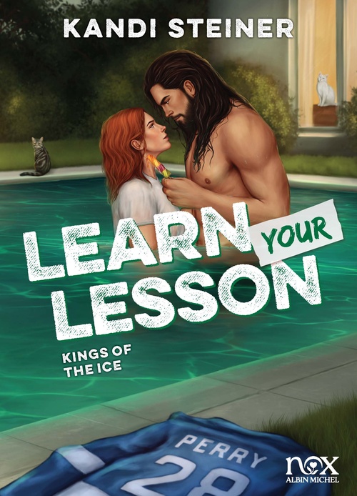 Couverture ebook de Kings of the Ice - tome 3 - Learn your lesson, de Kandi Steiner