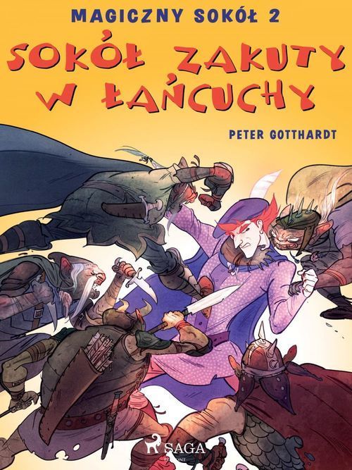 Couverture ebook de Magiczny sokól 2 - Sokól zakuty w la´ncuchy, de Peter Gotthardt