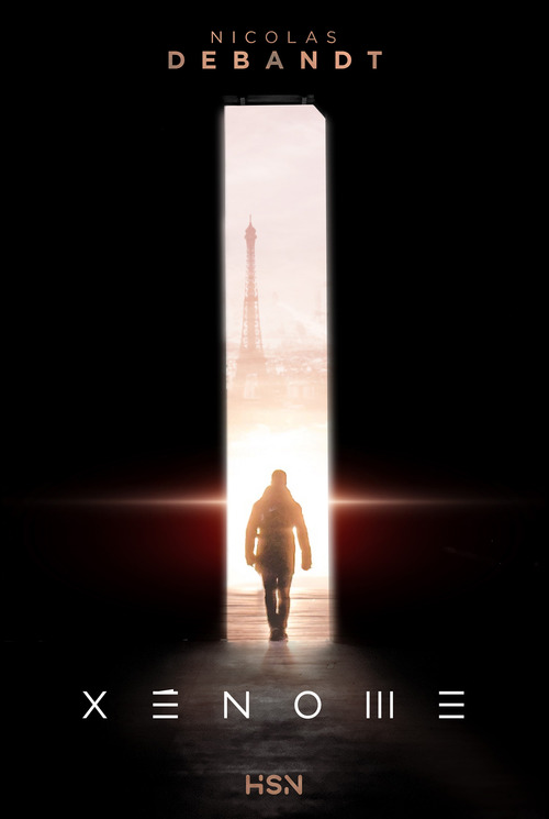 ebook cover of Xénome, by Nicolas Debandt
