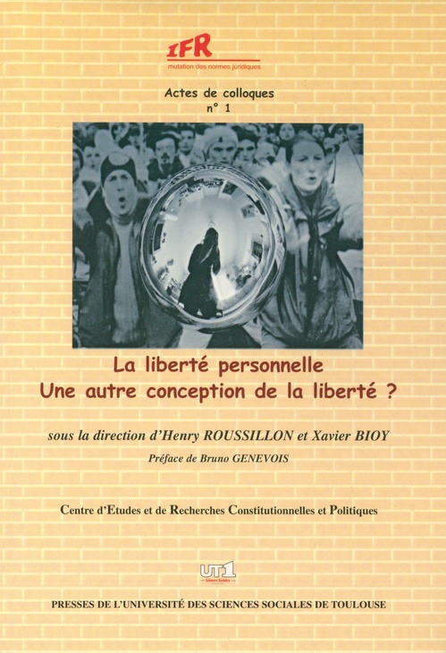 Couverture ebook de La liberté personnelle, de