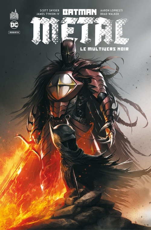 ebook cover of Batman Metal - Le Multivers Noir - Tome 1, by Collectif