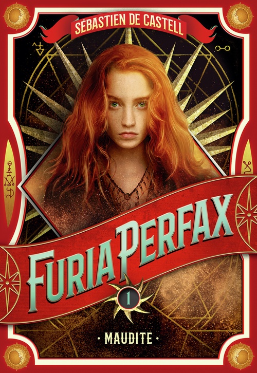 Couverture ebook de Furia Perfax (Tome 1) - Maudite, de Sébastien de Castell, Sally Taylor