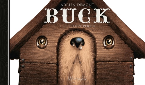 Couverture ebook de Buck le chien perdu, de Adrien Demont