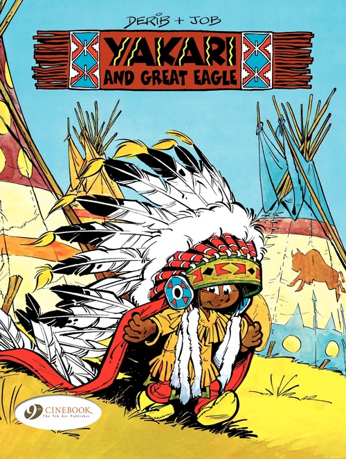 Couverture ebook de Yakari - Volume 1 - Yakari and Great Eagle, de Job, Derib