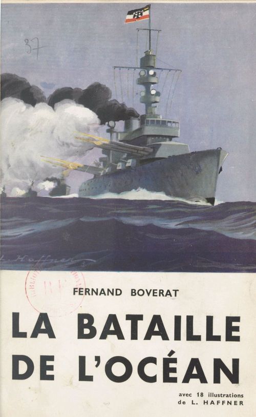 Couverture ebook de La bataille de l'océan, de Fernand Boverat