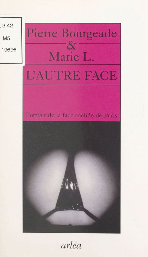 Couverture ebook de L'autre face, de Bourgeade/L.