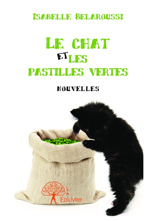 Couverture ebook de Le chat et les pastilles vertes, de Isabelle Belaroussi