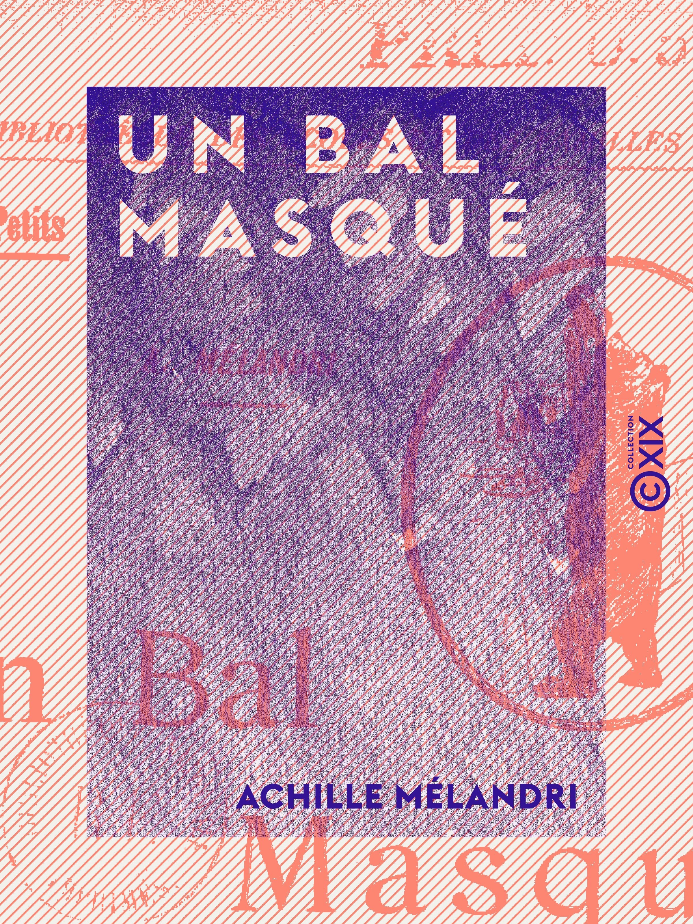 ebook cover of Un bal masqué, by Achille Melandri
