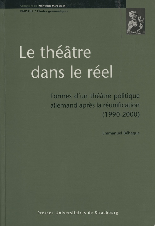 ebook cover of Le théâtre dans le réel, by Emmanuel Béhague