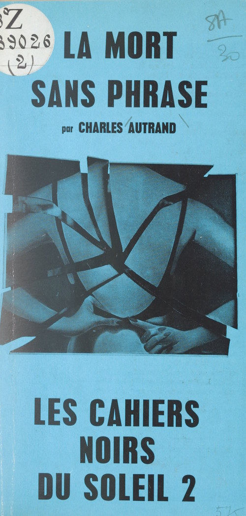 ebook cover of La mort sans phrase, by Charles Autrand