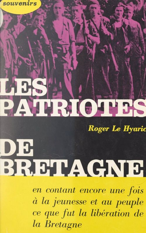 ebook cover of Les patriotes de Bretagne, by Roger Le Hyaric