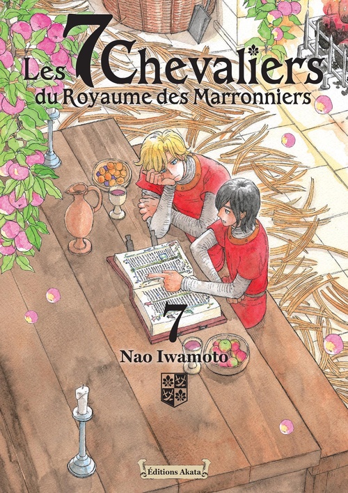 Couverture ebook de Les 7 Chevaliers du Royaume des Marronniers - Tome 7, de Nao Iwamoto