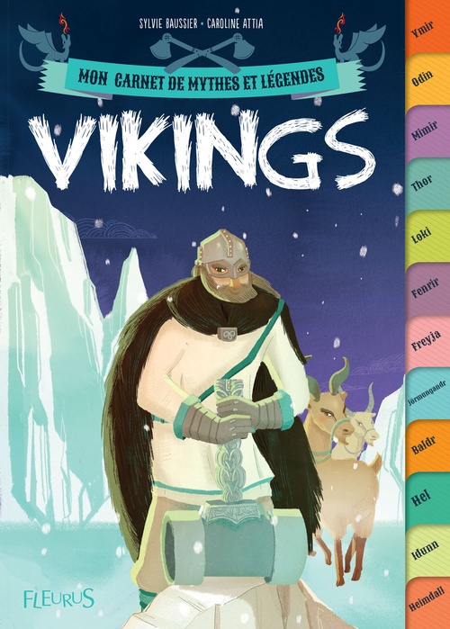 Couverture ebook de Vikings, de Sylvie Baussier, Caroline Attia