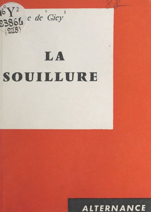 Couverture ebook de La souillure, de Suzanne De Giey